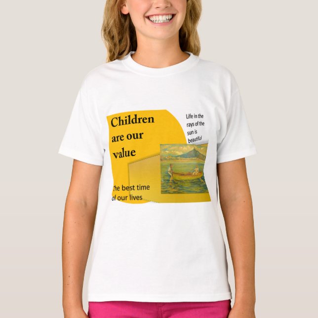 T - Shirt für Mädchen (Vorderseite)