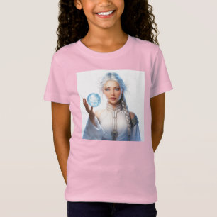 T-Shirt für Mädchen; Fantasy-Charakter