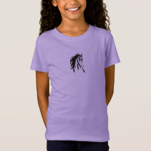 T-Shirt für Mädchen in Kunst- und Design-Optik 