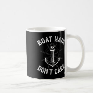 T-Shirt für Mädchen und Frauen mit lustigem Bootss Kaffeetasse