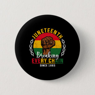 T-Shirt für Männer, die jede Kette schwarz brechen Button