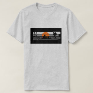 T-Shirt für Männer Explore Abenteuer Wandern