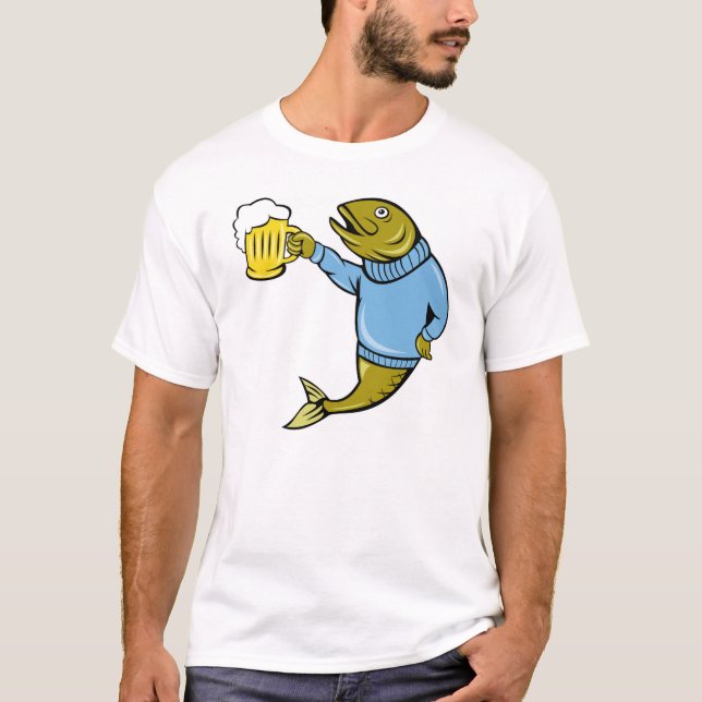 T - Shirt für Männer/Fische (Vorderseite)