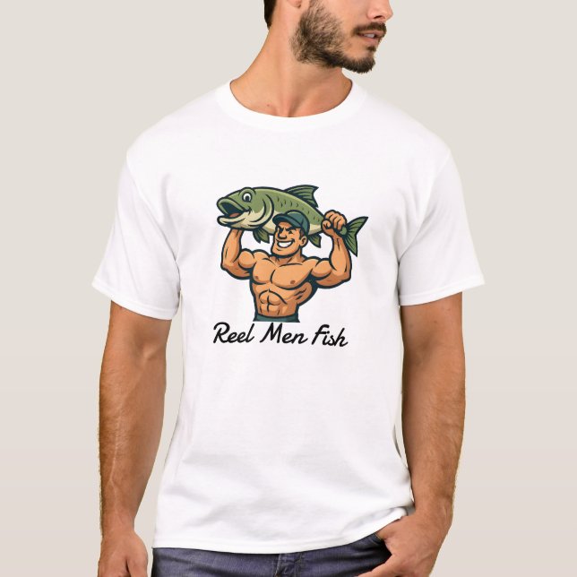 T - Shirt für Männer in der Fischerei (Vorderseite)