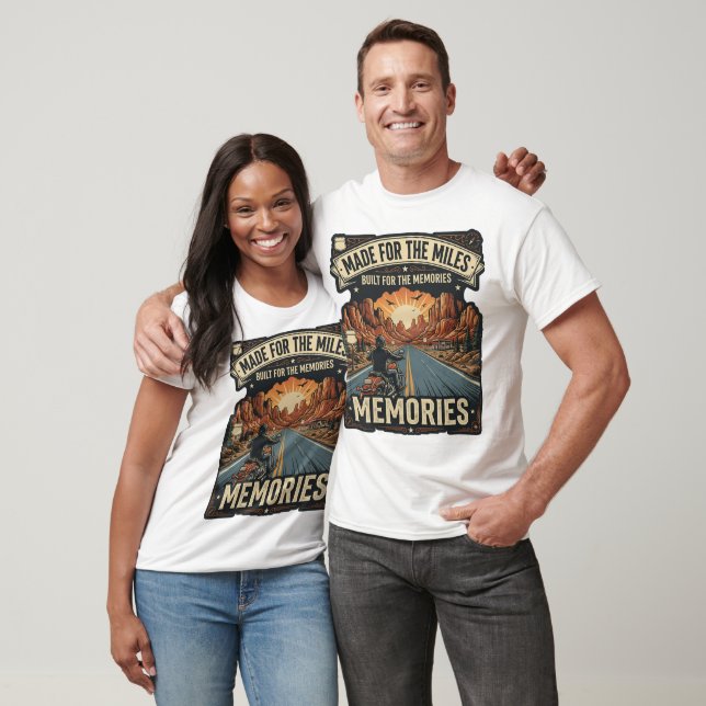T-Shirt für Männer 'Made for the Miles' (Unisex)