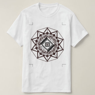 T-Shirt für Männer Mandala-Kunst