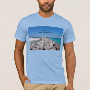 T-Shirt für Männer mit Middle Of Shell Island Jett