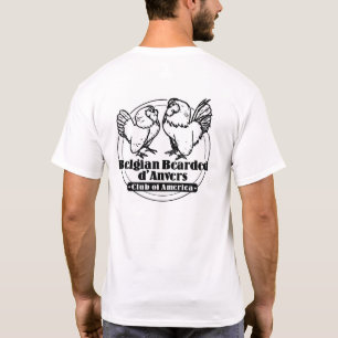 T - Shirt für Männer mit schwarzem und weißem Logo