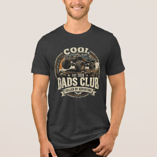 T-Shirt für Männer Monstertruck - Cooler Dad's Clu Tri-Blend Shirt
