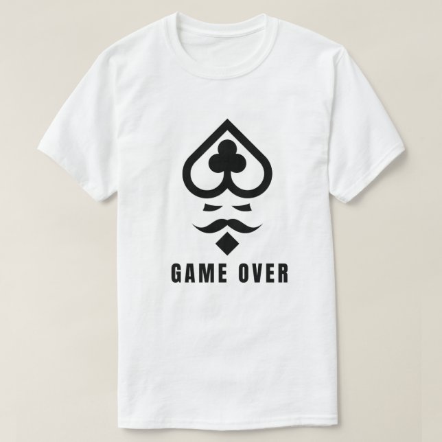 T-Shirt für Männer Spiel ÜBER  (Design vorne)