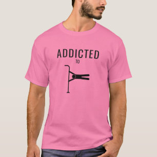 T-Shirt für Männer Süchtig nach Calisthenics