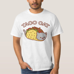 T - Shirt für männliche Katzen - "TACO CAT" - El