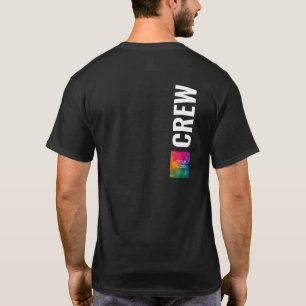 T - Shirt für moderne Crew-Logos für Männer auf zw