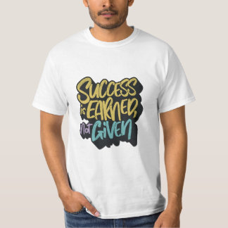 T - Shirt für motivierend Erfolgsquote