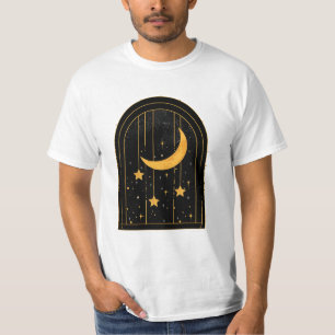 T - Shirt für mystische Monde und Sterne