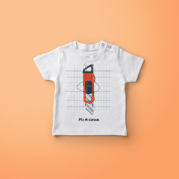 T - Shirt für niedliche handgezeichnete Kutter