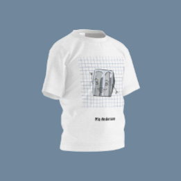 T - Shirt für niedliche Handgezeichnete Scharpenbe