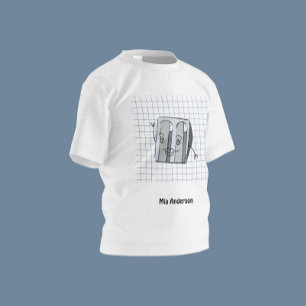 T - Shirt für niedliche Handgezeichnete Scharpenbe