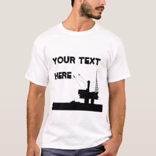 T - Shirt für Offshore-Ölmedien