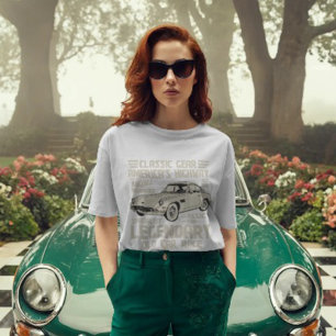 T-Shirt für Oldtimer-Enthusiasten   Legendäres alt
