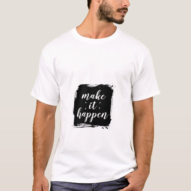 T-Shirt für Paare & Glück (Vorderseite)