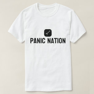 T - Shirt für Panic Nation-Logos