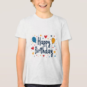 T-Shirt für Party Tri-Blend Shirt