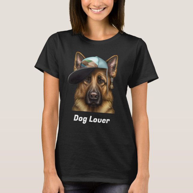T - Shirt für Personalisierte Hunde (Vorderseite)