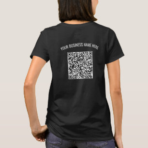 T - Shirt für Personalisierten QR-Code mit benutze