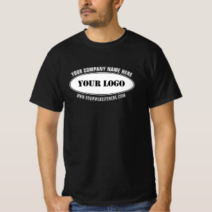 T - Shirt für personalisiertes Firmenlogo