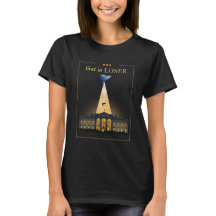 T - Shirt für politische Frauen in lockerer UFO