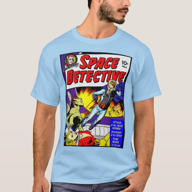 T - Shirt für räumlich relevante Comic (Vorderseite)