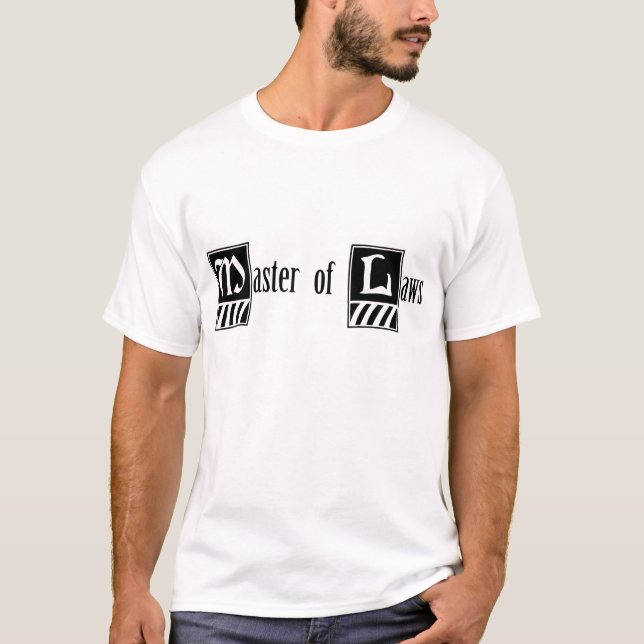 T - Shirt für Rechtswissenschaften (Vorderseite)
