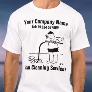T - Shirt für Reinigungsdienste