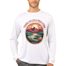 T-Shirt für Reisen in der wirklichen Geschichte —