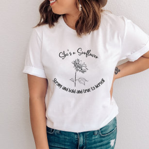 T - Shirt für Sonnenblumen