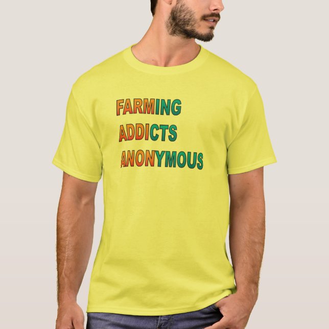T-Shirt für Süchtige! (Vorderseite)