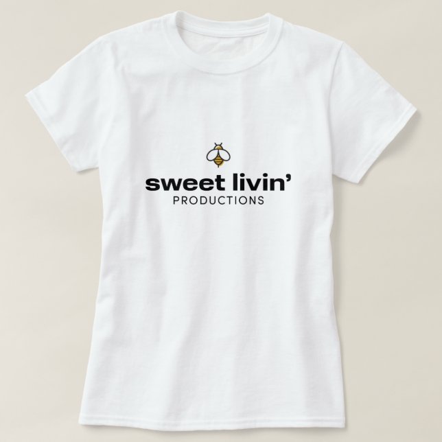 T - Shirt für Sweet Livin-Logos (Design vorne)