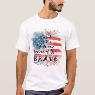 T Shirt für tapfere US-Bürger