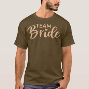 T-Shirt für Team Braut Junggesellinnenabschied
