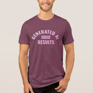 T - Shirt für Textkunst mit einfachem und sauberem