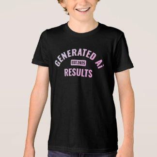 T - Shirt für Textkunst mit einfachem und sauberem