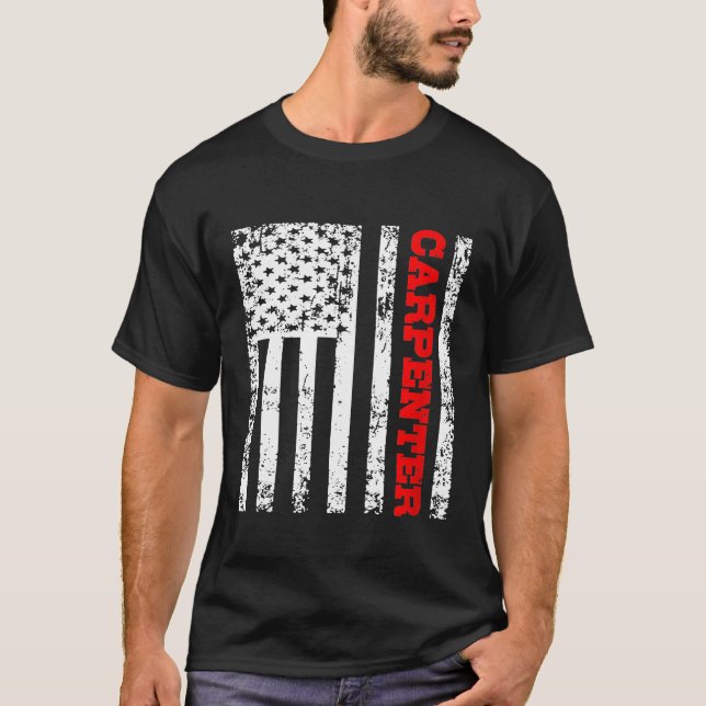 T - Shirt für Tischlergeschenke (Vorderseite)
