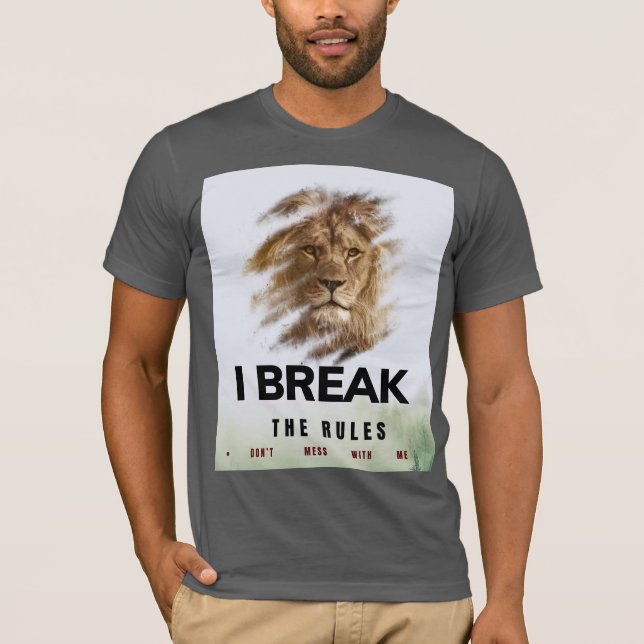 T - Shirt für vertrauliche und muffe Typografie (Vorderseite)