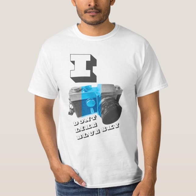 T - Shirt für Vintage Fotografen (Vorderseite)