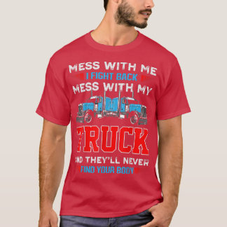 T-Shirt für Vintage LKW-Fahrer