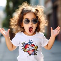 T - Shirt für weibliche Kleinkinder