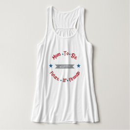T-Shirt für werdende Mütter Future kleiner Feuerwe Tank Top