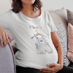T-Shirt für werdende Mütter zum Babyshower für ein