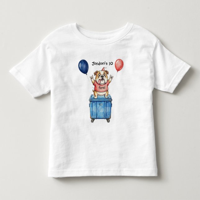 T-Shirt für wilde Kinder (Vorderseite)